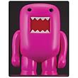 Domo 4-Inch Black Light Pink Vinyl Figure